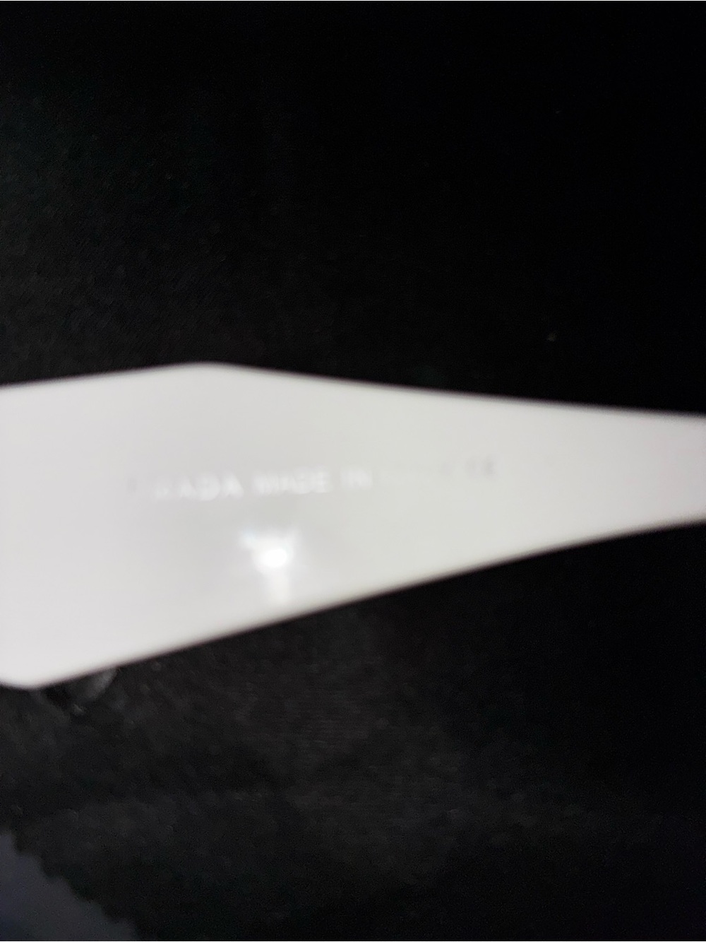 White Prada symbole sunglasses - Picture 3 of 3